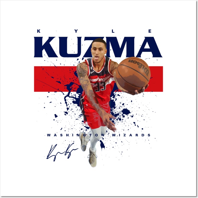 NBA】kyle kuzma 直筆サイン入りポスター - 応援グッズ